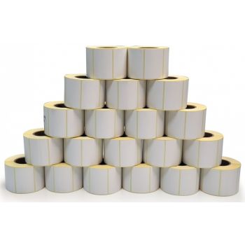 [MLBOTH26164NW20] Oscar Sticker Label 58x39 mm For Barcode Label Printer Scale, Direct Thermal & Thermal Transfer, 800 Labels per Roll, 40 mm Core, 20 Rolls | MLBOTH26164NW20