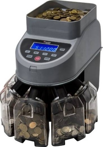 [CoinMax] Cassida Coin Max Professional High-Speed, Medium to heavy Duty Coin Counter & Sorter, Up to 1200 Coins/Minute, LCD Display, Sort, Batch, Add Modes | CoinMax