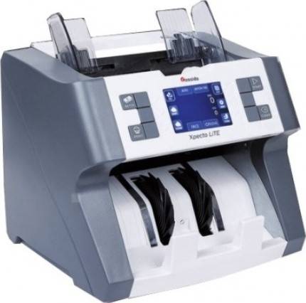 [Xpecto LiTE] Cassida Xpecto LiTE, Single Mix Value Counter for AED Only, Hopper 600 Bills, Stacker 250 Bills, 3.2" LCD Screen, CIS, UV, MG, IR Detection System, Fast & Accurate Counting And Sorting, | Xpecto LiTE