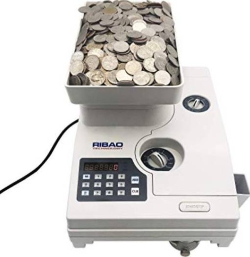 [3300] Ribao HCS-3300 heavy-duty and high speed coin counting machine | 3300