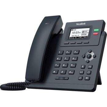 [SIP-101466] Yealink T31P 2.3'' Graphical Display IP Phone, 2 VoIP Accounts, Dual-Port 10/100 Ethernet, 802.3af PoE, Power Adapter Not Included | SIP-101466