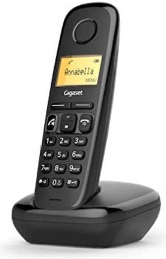 [gigaset-a270-cordless-dect-phone-with-a-large-illuminated-graphic-display-brilliant-audio-quality-with-hdsp-technology-200-hours-standby-time-phone-book-stores-up-to-80-contacts-black] Gigaset A270 - cordless DECT phone with a large, illuminated graphic display - brilliant audio quality with HDSP technology - 200 hours standby time - phone book stores up to 80 contacts, black