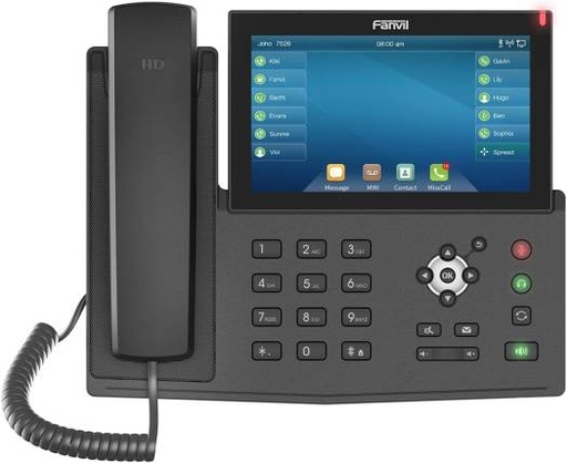 [fanvil-x7-enterprise-voip-phone-7-inch-color-touch-screen-20-sip-lines-power-adapter-not-included] Fanvil X7 Enterprise VoIP Phone, 7-Inch Color Touch Screen, 20 SIP Lines, Power Adapter Not Included