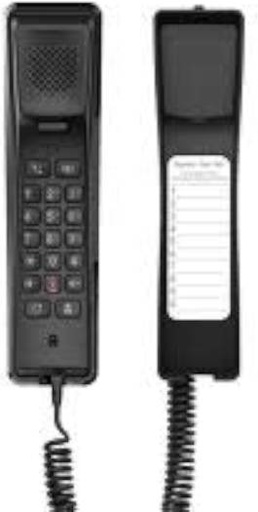 [H2U] Fanvil H2U Compact IP Phone, 2 SIP Lines, 10 Speed Dial Keys, Programmable DSS Key, HD Audio Handset & Speaker, PoE/Power Supply, Desktop or Wall Mount IP Business Phone, Black | H2U