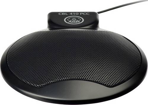 [3177H00010] AKG CBL 410 PCC USB Conference & VoIP Microphone Cardioid Boundary Layer, Plug-and-Play, Cascading Capability, 20Hz-20kHz, Integrated USB Cable | 3177H00010