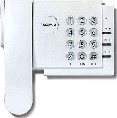[CDS-4GS] Commax Analog Telephone, Wall-mounted, 1Km Maximum Distance | CDS-4GS