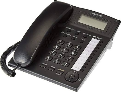 [KXTS 880 BLK] Panasonic KX-TS880 Integrated Corded Telephone - Black | KXTS 880 BLK