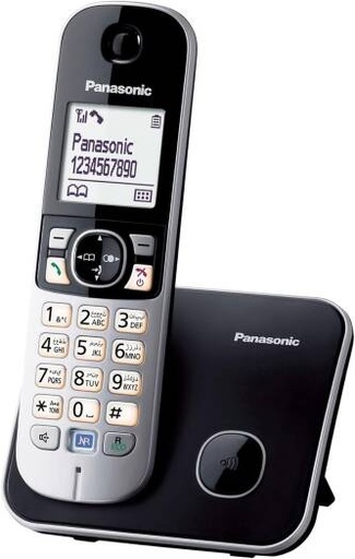 [KX-TG6811] Panasonic KX-TG6811 Cordless Telephone - Pack of 1 - Black | KX-TG6811