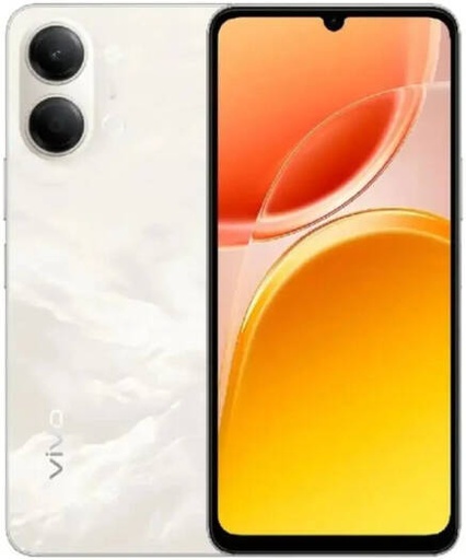 [Y05G] Vivo Y05 Smartphone, 6.74" 120Hz HD Plus Display, 4 GB + 64 GB, 6500mAh Battery, IP65 Water and Dust Resistance, AI Camera Features, Extended RAM, Dual SIM Mobile Phone, Gold | Y05G