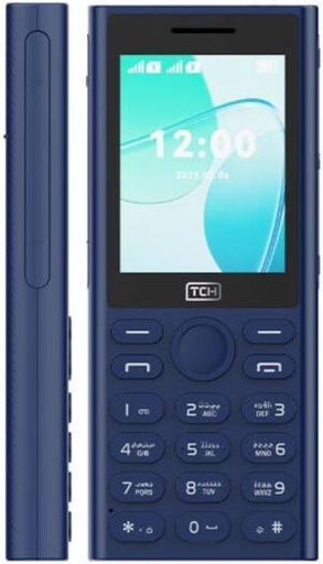 [Novablue] TCH Nova Dual SIM Mobile Phone, 2.4 Inch QVGA Display, 2500mAh Removable Battery, Wireless FM Radio, Bluetooth 5.0, Type C Charging, Expandable Storage, Loud Speaker, Navy Blue | Novablue