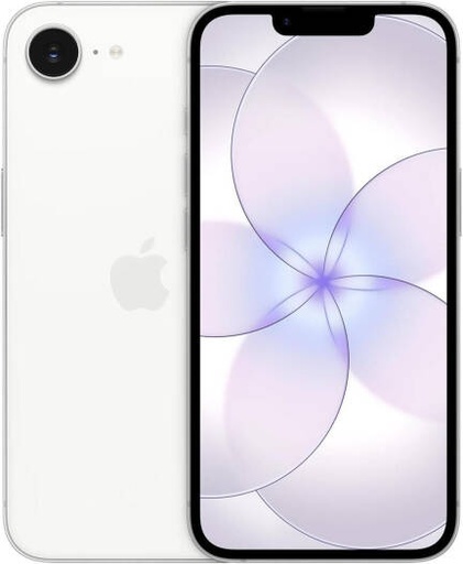[MHRT4] Apple iPhone 17e Smartphone, 6.1" Super Retina XDR Display, A19 Chip, 6 Core CPU, 4 Core GPU, 16 Core Neural Engine, 512GB Storage, INTL Version, e-Sim, 4005mAh Battery, White | MHRT4