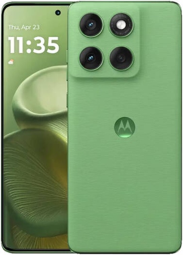 [EDGE-60] Motorola Edge 60 Dual SIM Mobile Phone, 6.67" pOLED Quad-Curved Display, MediaTek Dimensity 7300 Chipset, 12GB RAM, 512GB ROM, Middle East Version, Pantone Shamrock | EDGE-60