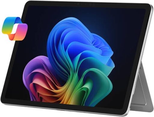 [EP2-33671] Microsoft Surface Pro Copilot+ PC 12, 2-in-1 Laptop, Snapdragon X Plus Processor, 16GB RAM, 512GB SSD, Touchscreen, Wi-Fi 6E, Platinum | EP2-33671
