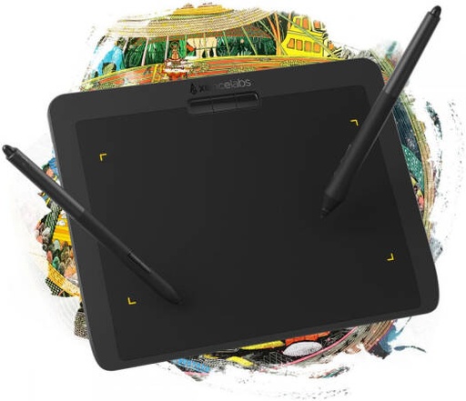 [BPH0812W-A] Xencelabs Pen Tablet Small, 6.93" Active Area, Battery-Free Stylus, USB-C & Wireless, Compatible with Windows and Mac | BPH0812W-A