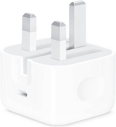 [MUVT3B/A / ZE/A] Apple 20W USB-C Power Adapter, Fast Charging Wall Charger for iPhone, iPad, Watch, White | MUVT3B/A / ZE/A