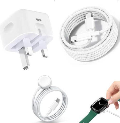 [premium-35w-fast-type-c-power-adapter-with-type-c-cable-c-to-watch-charger-combo-universal-fast-charging-usebest-for-iphone-1516-pro-max-ipad-samsung-xiaomi-and-more-white] Premium 35W Fast Type-C Power Adapter with Type-C Cable & C to Watch Charger Combo Universal Fast Charging Use/Best for iPhone 15/16 Pro Max, iPad, Samsung, Xiaomi, and More, White