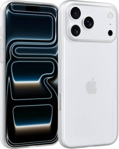 [iPhone 17 Pro Max] X-Level iPhone 17 Pro Max Case 6.9 Inch, Ultra Slim 0.3mm Translucent Matte Cover with Anti-Scratch & Shockproof Protection, White | iPhone 17 Pro Max