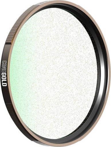 [77-GLDMST-1/2] PolarPro CineGold Filter 77mm, Gold Mist Diffusion Lens Filter for Kodak Portra 400 Film Look, Vintage Cinematic Aesthetic Filter for Photography & Videography, CineGold | 77-GLDMST-1/2