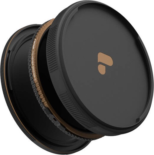 [67-PL-VND2/5] PolarPro Chroma VND/PL Filter 67mm McKinnon Series, 2-5 Stop Variable Neutral Density and Circular Polarizer Filter | 67-PL-VND2/5