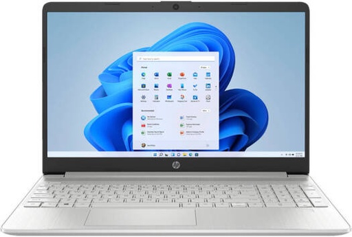 [BG6E3PA] HP 15s fd0576TU Laptop, 15.6" FHD Display, Intel Core i5-133U, 16GB RAM, 512GB SSD, Intel Iris Xe Graphics, Backlit English Keyboard, Windows 11, Natural Silver | BG6E3PA