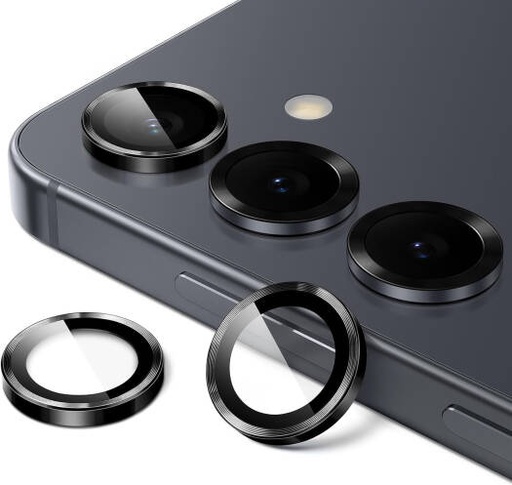 [SAM-S25PL-3DINDVL-CLP] CROWNYX Camera 3D Individual Lens Protector for Samsung S25 Plus, 9H Tempered Glass, Anti Scratch, Anti-Oil, Anti-Shock, Dirt Resistance, Bubble Free, Pack of 1 | SAM-S25PL-3DINDVL-CLP