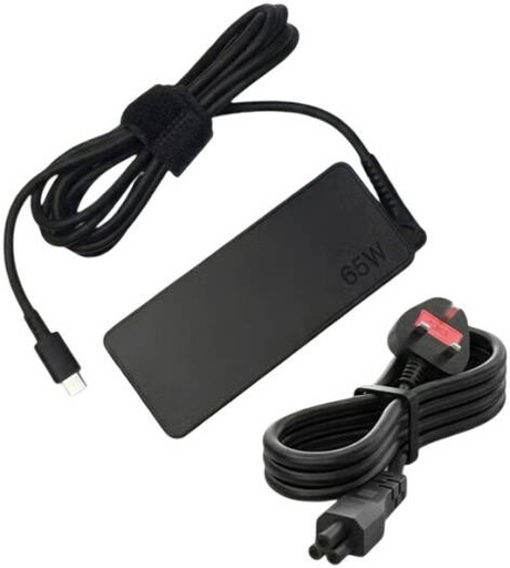 [USB-C Laptop Charger] Universal 65W USB-C Laptop Charger, Type-C Power Adapter for Lenovo, HP, Dell, ASUS, Acer, Huawei, Samsung & MacBook Pro, Multi-Device USB-C Replacement AC Power Supply, Black | USB-C Laptop Charger