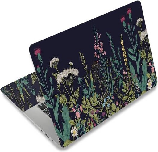 [alayra-laptop-skin-sticker-decal-12-13-133-14-15-154-156-inch-laptop-art-decal-protector-notebook-netbook-pc-156-universal-vinyl-cover-flowers-plants-01] ALAYRA Laptop Skin Sticker Decal, 12 13 13.3 14 15 15.4 15.6 inch Laptop Art Decal Protector Notebook Netbook PC 15.6" Universal Vinyl Cover, Flowers Plants 01