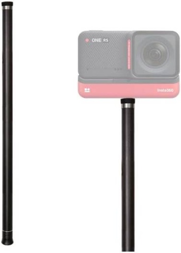[I04DINEESS/A] Insta360 Extended Selfie Stick, For Insta360 One and ONE X, 55 cm Minimum Length, Standard 1/4' Screw, Made Of Carbon Fiber and Aluminum, Black | I04DINEESS/A
