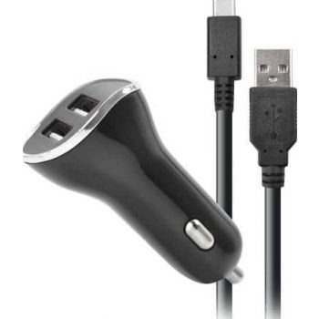 [JVASWI00025] Steelplay Car charger with 2 USB Ports + 2M Charge Cable For Nintendo Switch (JVASWI00025) | JVASWI00025