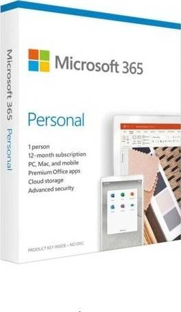 [Microsoft 365 Personal] Microsoft 365 Personal English Subscribe 1YR Only Medialess P6 | Microsoft 365 Personal