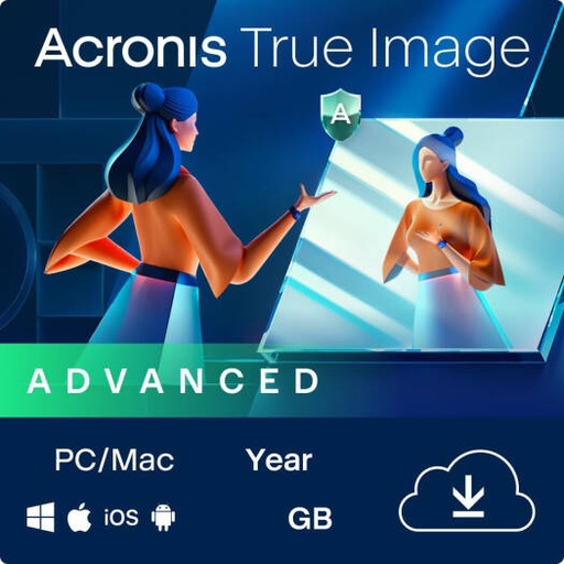 [TIA] Acronis True Image Advanced, 1 PC, 250GB, 1 Year, Digital License | TIA