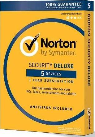 [5 User] Norton By Symantec Security Deluxe | 5 User