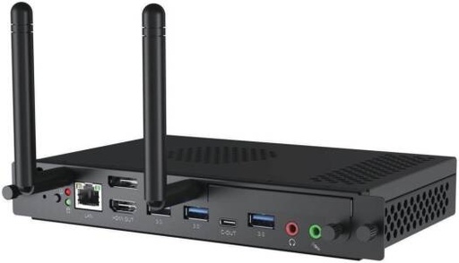 [OPS72A-i5] MAXHUB OPS72A Pluggable OPS Module, 12th Gen Intel Core i5 Processor, 8GB RAM, 256GB Storage, Intel Iris Xe Graphics, 4x USB 3.0, 3x USB 2.0, 1x USB Type-C, Windows 11, Black | OPS72A-i5