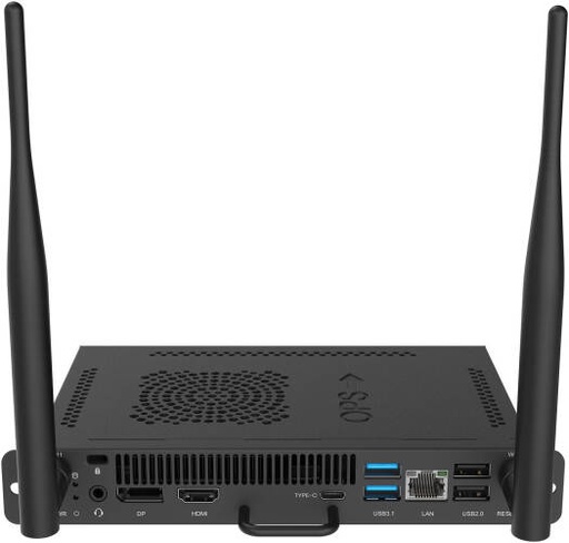 [TEY41-i7] BenQ OPS Slot-In PC, Intel Core i7-1255U, 8GB RAM, 256GB SSD, Intel Iris Xe Graphics, Windows 11 Pro (Trial Version), Wi-Fi 6 Connectivity, 1GbE Ethernet Port, HDMI 2.0 Output, Black | TEY41-i7