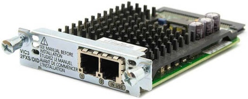 [cisco-vic3-2fxsdid-2port-voice-interface-card-fxs-and-did] Cisco VIC3-2FXS/DID 2PORT VOICE INTERFACE CARD FXS AND DID