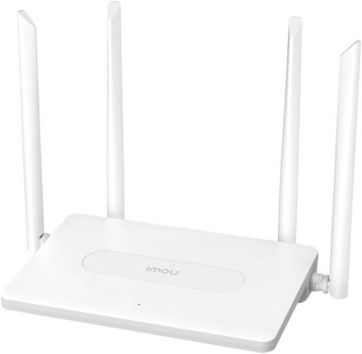 [HR12G-A] Imou HR12G-A AC1200 Gigabit Dual Band WiFi Router, WiFi 5 Router, 1200Mbps Wireless Speed, 4 External 5dBi Antennas, IMOU Link 2.0 Mesh Support, WiFi Auto Sync, White | HR12G-A