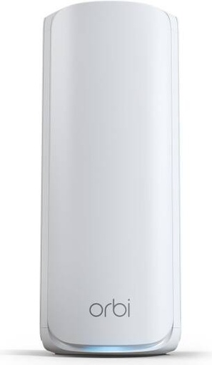 [RBE770-100EUS] Netgear Orbi 770 Series Tri-Band WiFi 7 Mesh, Up to 2,750 sq. ft. WiFi Coverage, 2x 10/100/1000/2500Mbps Multi-Gig Ethernet LAN ports, Tri-Band (2.4GHz, 5GHz, 6GHz), Single Pack, White | RBE770-100EUS